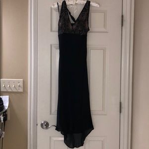 Halter, high low Arden B dress.